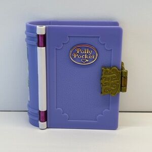 Vintage 1995 Bluebird Polly Pocket Enchanted Storybook Vol 2 Sparkle Snowland